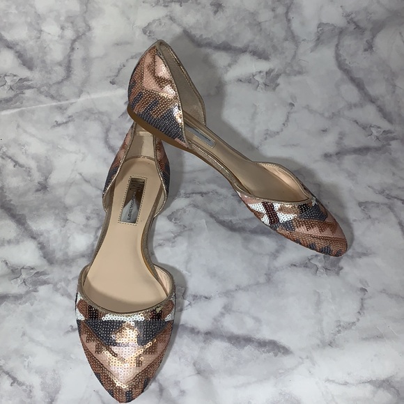 INC International Concepts sequin flats - Picture 2 of 3